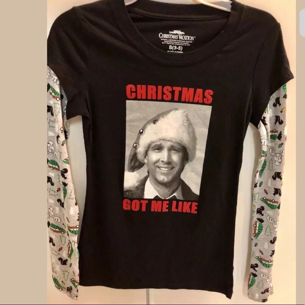 Junior Women Christmas Got Me Like Holiday Shirt S